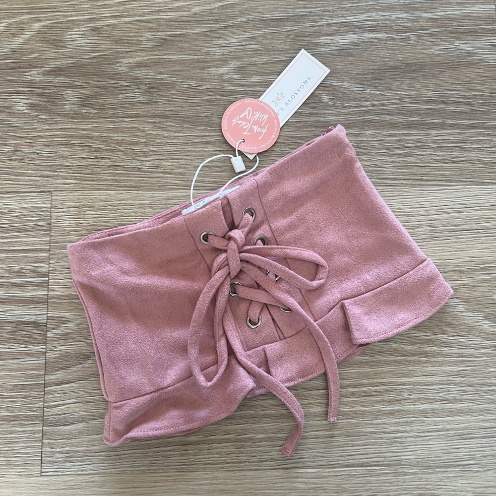 Baileys Blossoms pink skirt